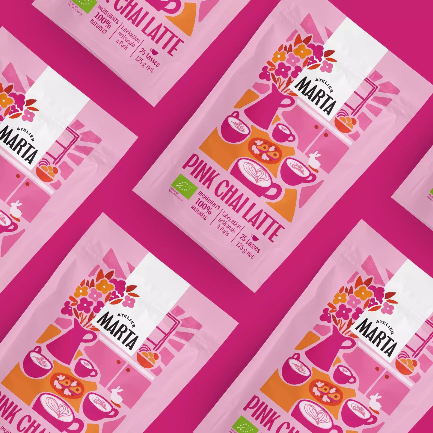 Pink Chai Latte | performance physique et mentale