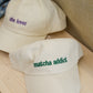 Casquettes brodées Atelier Marta