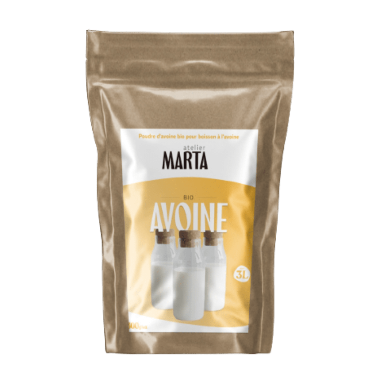Boisson d'avoine bio en poudre - Atelier Marta