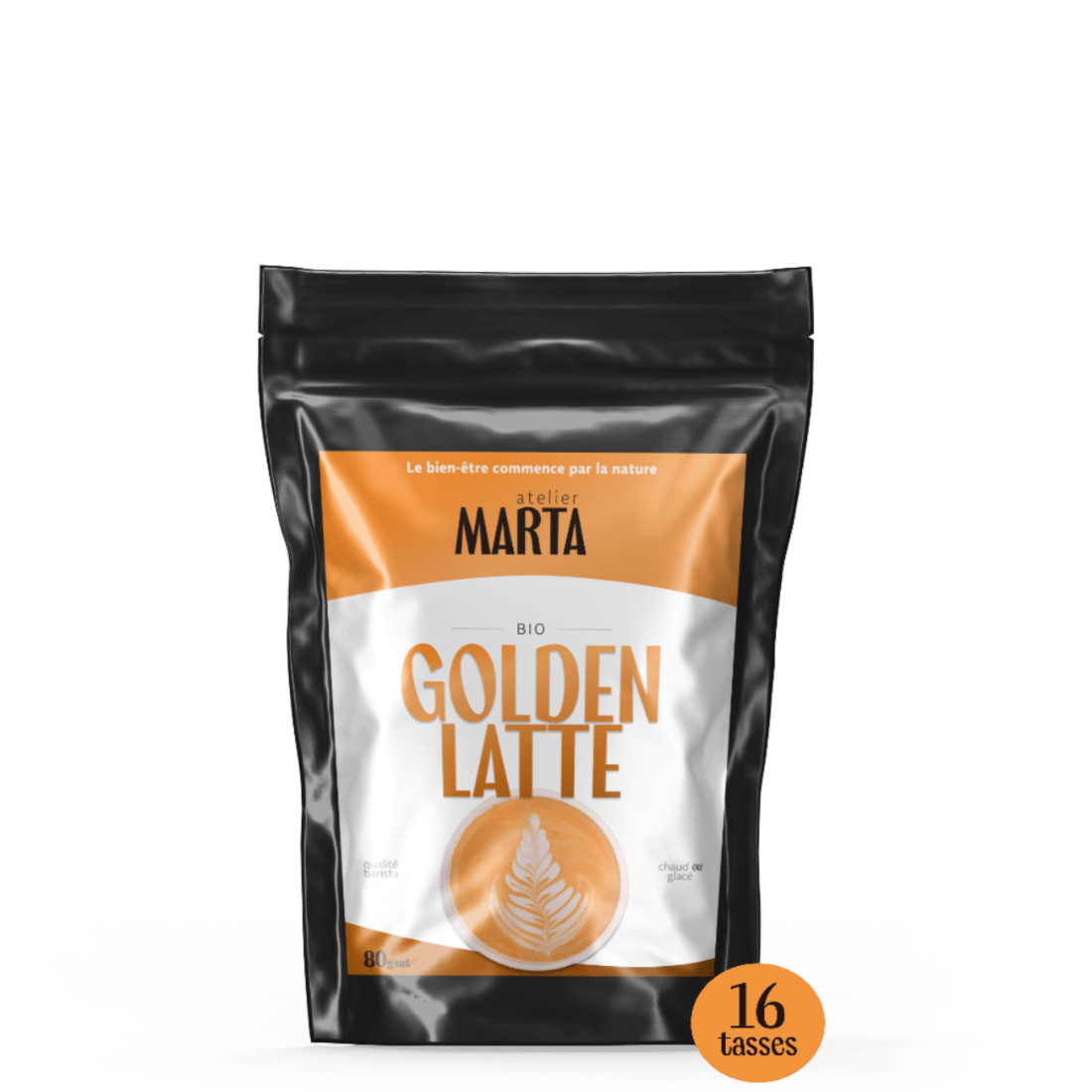 Golden Latte bio | Découverte - Atelier Marta